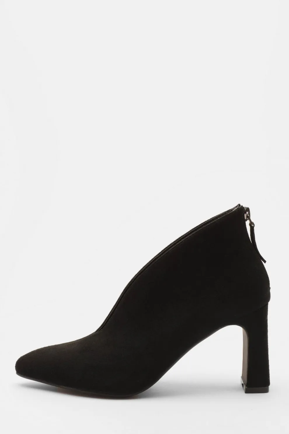Black Block Heel Shoes Boots