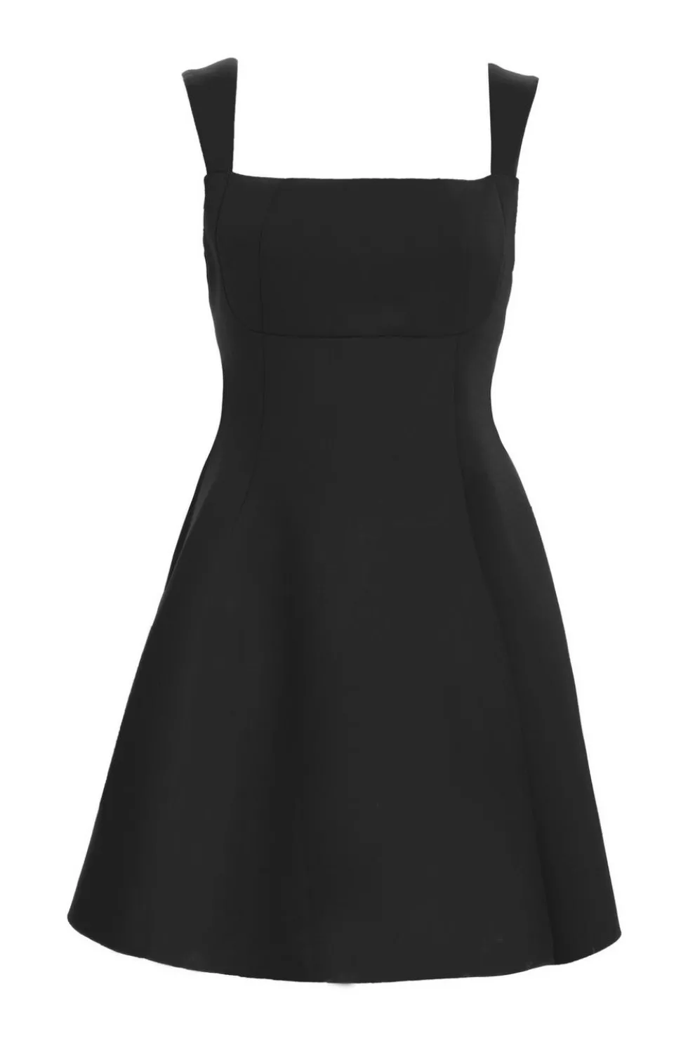 Black Bow Skater Dress