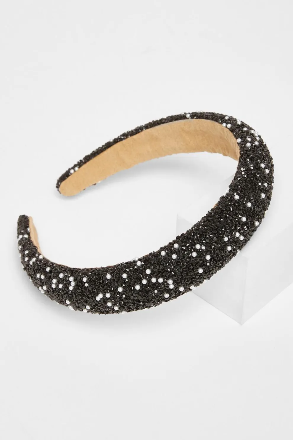 Black Embellished Headband