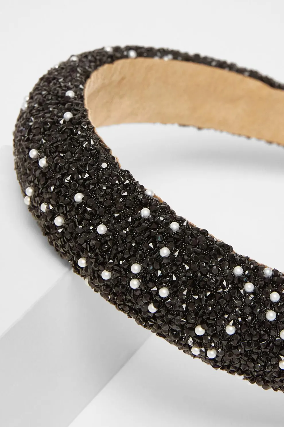 Black Embellished Headband