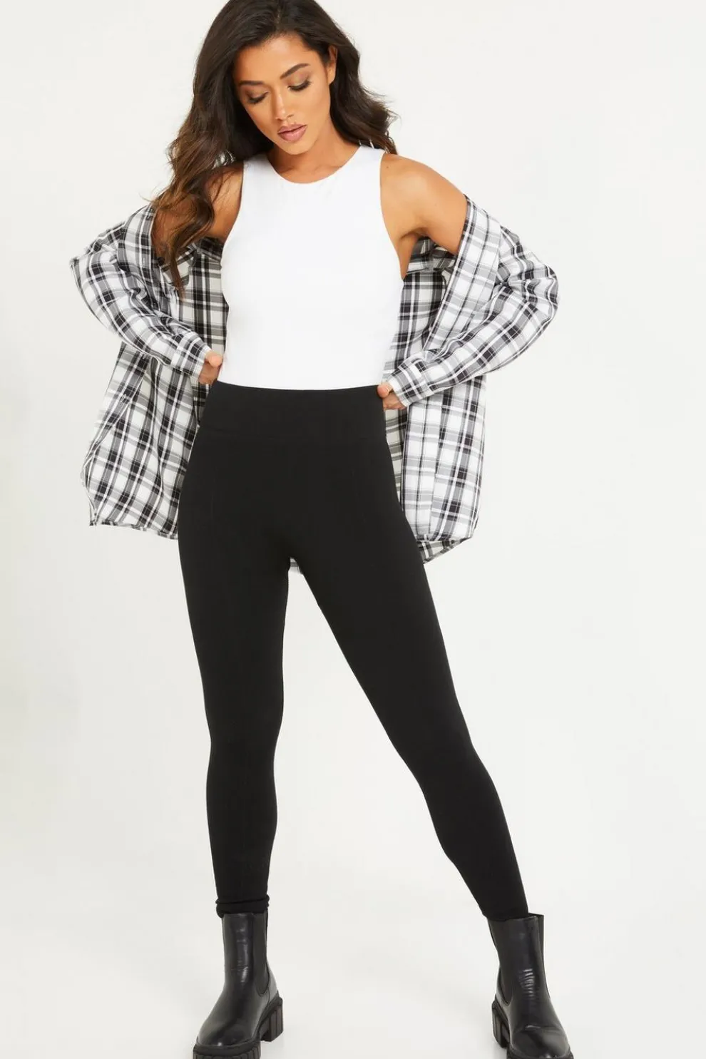 Black High Waist Leggings