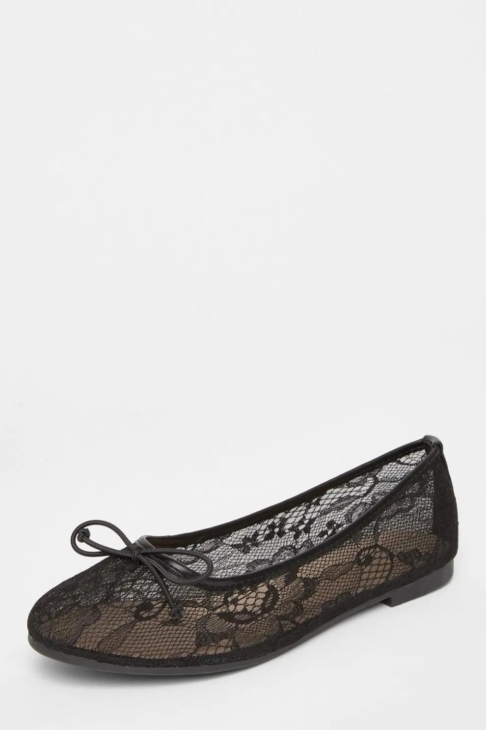 Black Lace Pumps