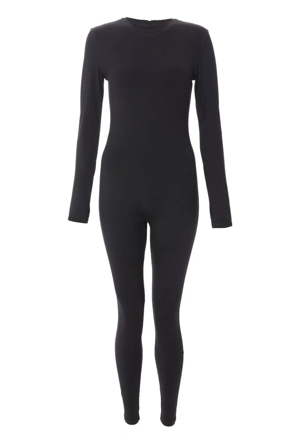 Black Long Sleeve Unitard