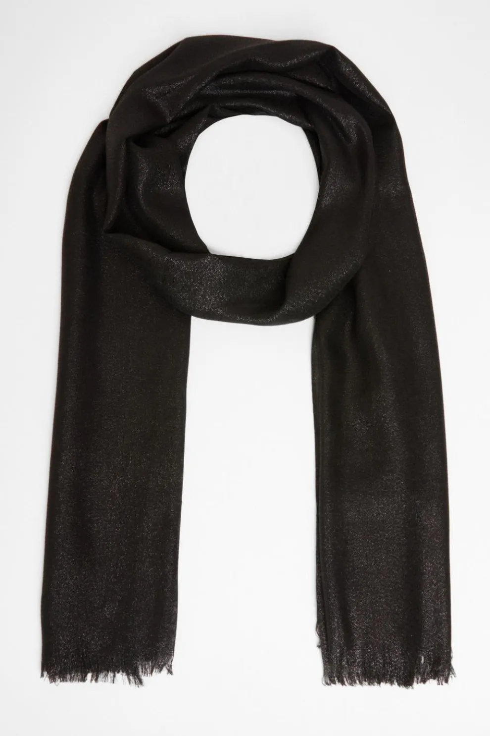 Black Shimmer Scarf