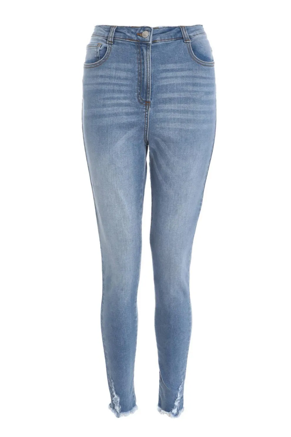 Blue Denim  Ripped Jeans