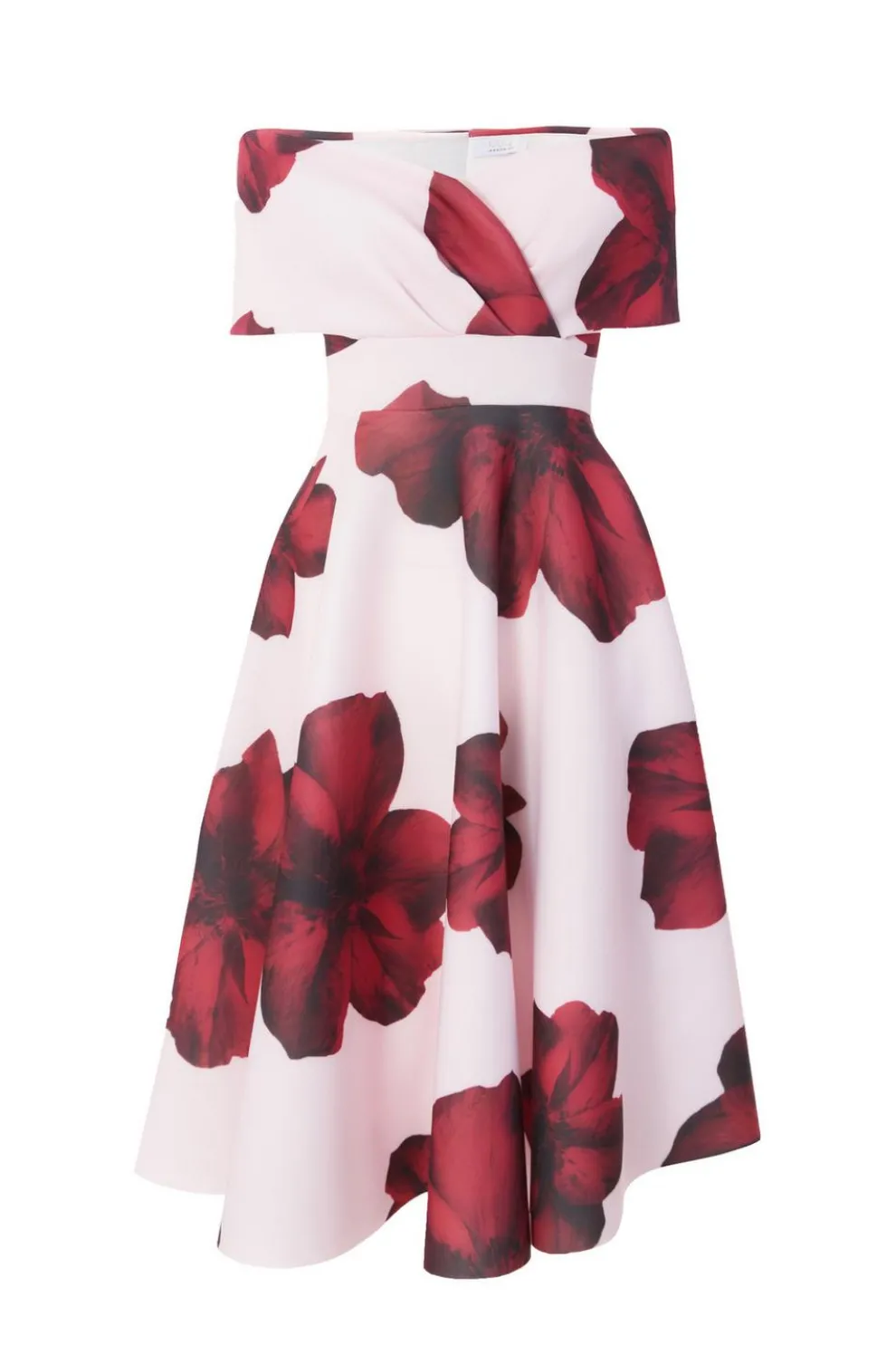 Blush Floral Skater Dress