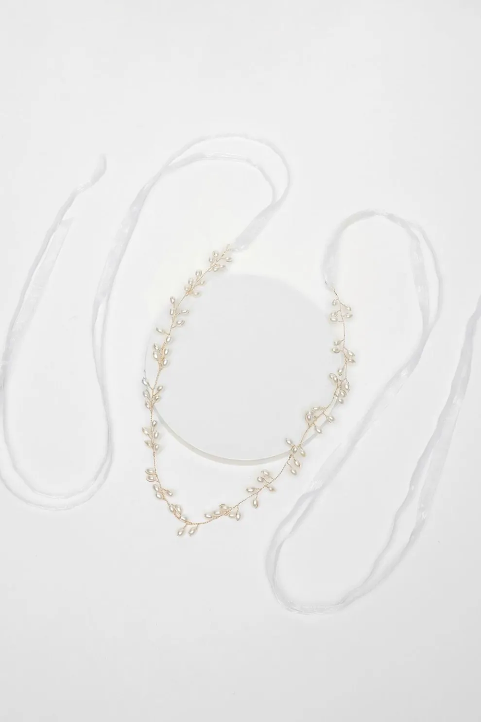 Bridal Gold Pearl Belt