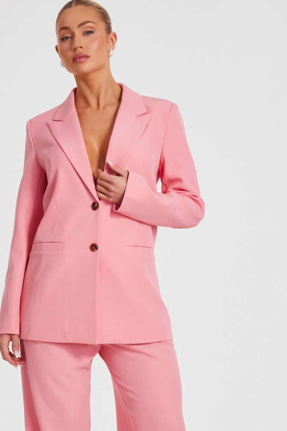 Coral Tailored Blazer