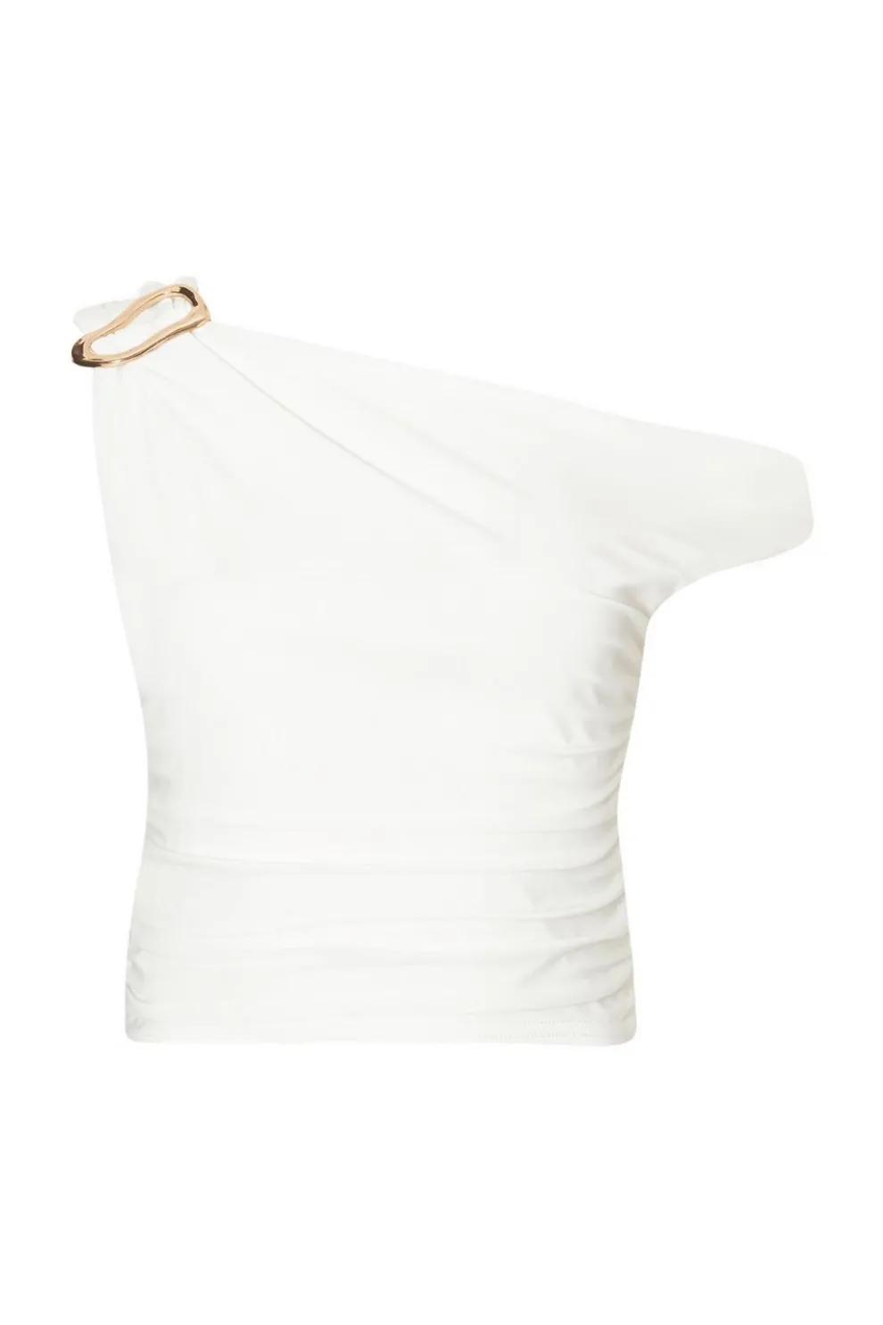 Cream Drop Sleeve Top