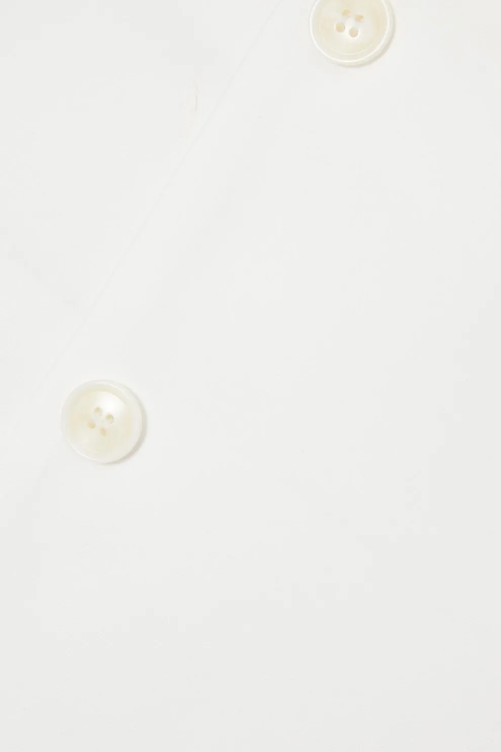 Cream Wrap Mini Skirt