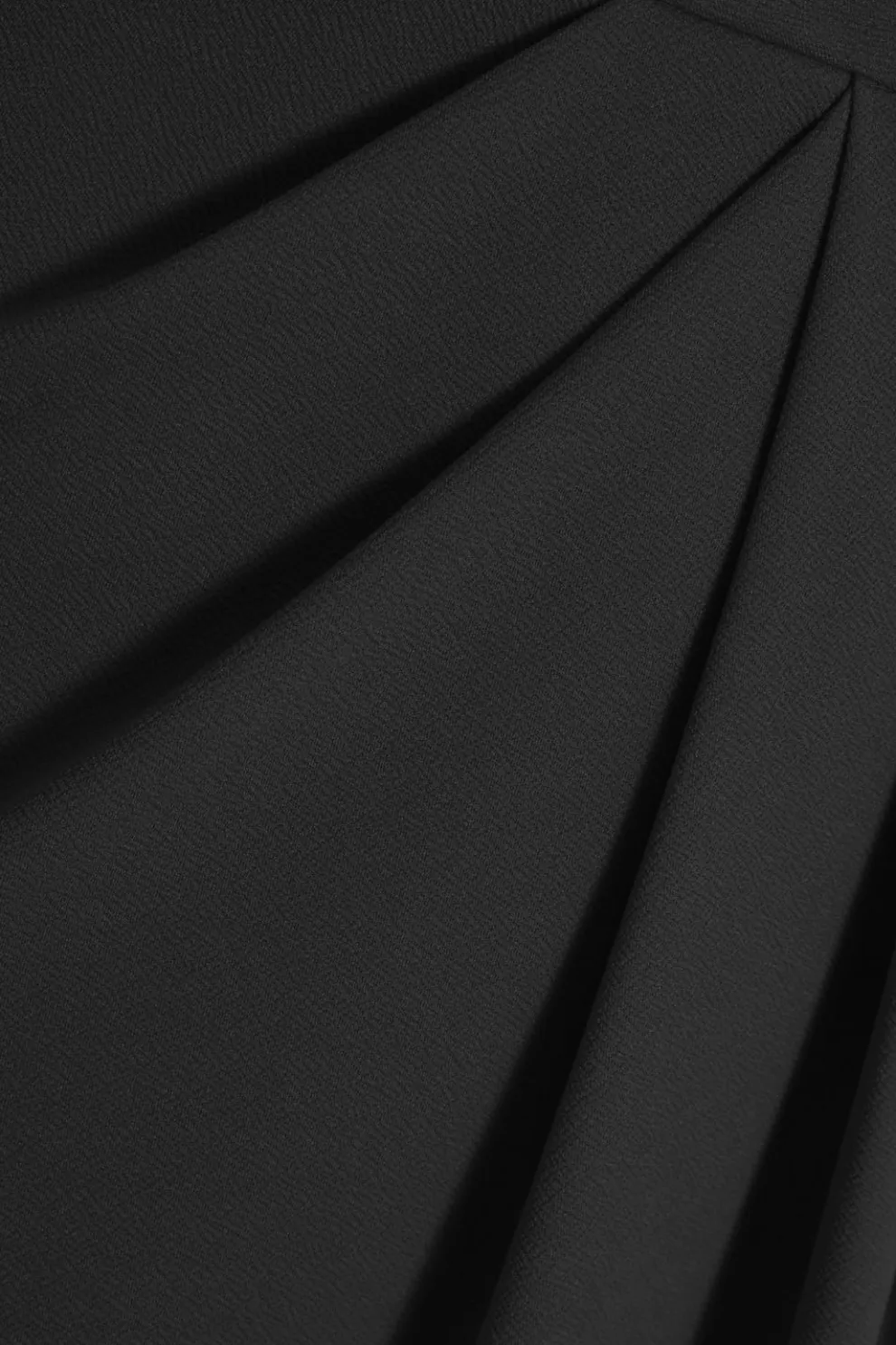 Curve Black Wrap Midi Dress