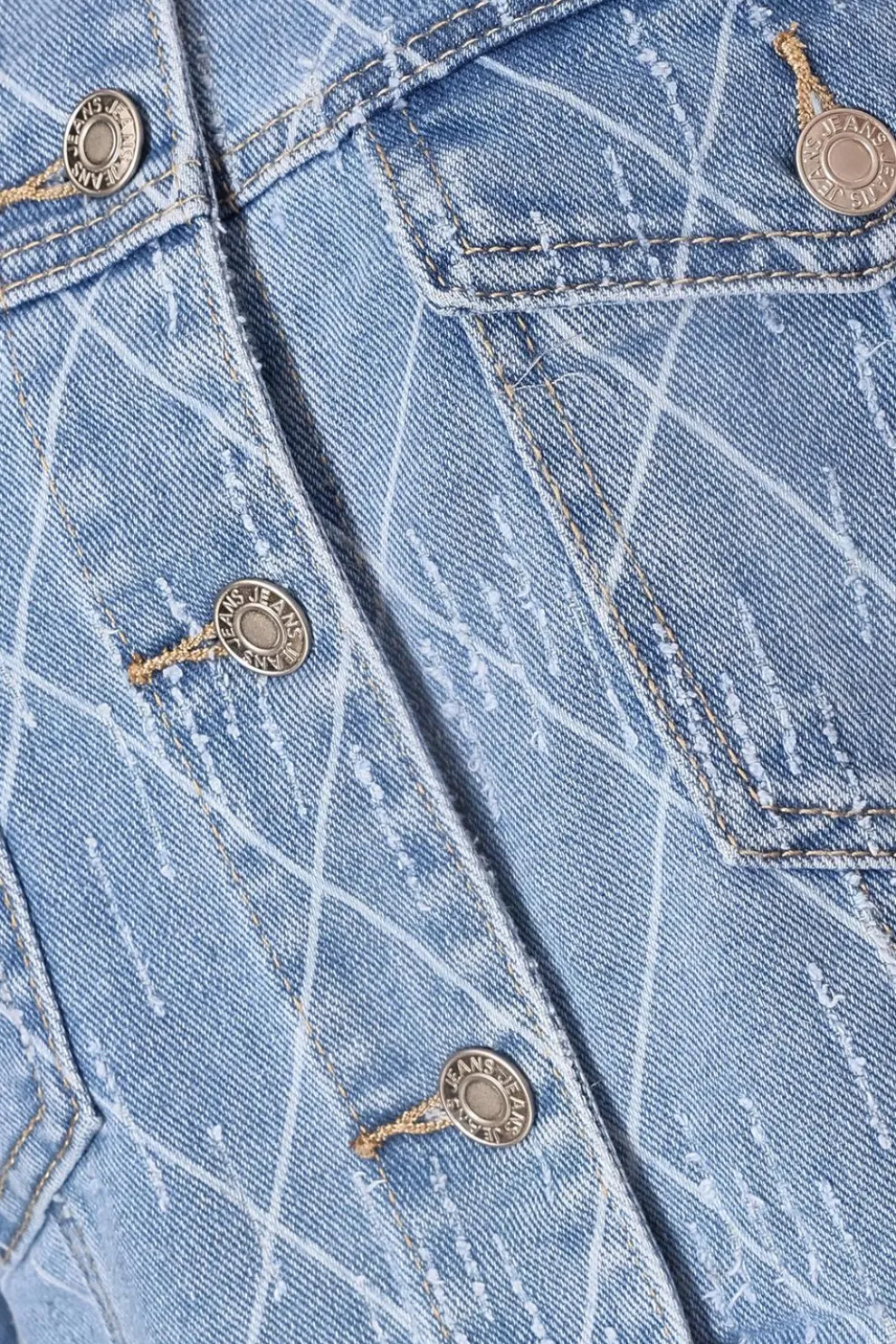 Denim Textured Jacket