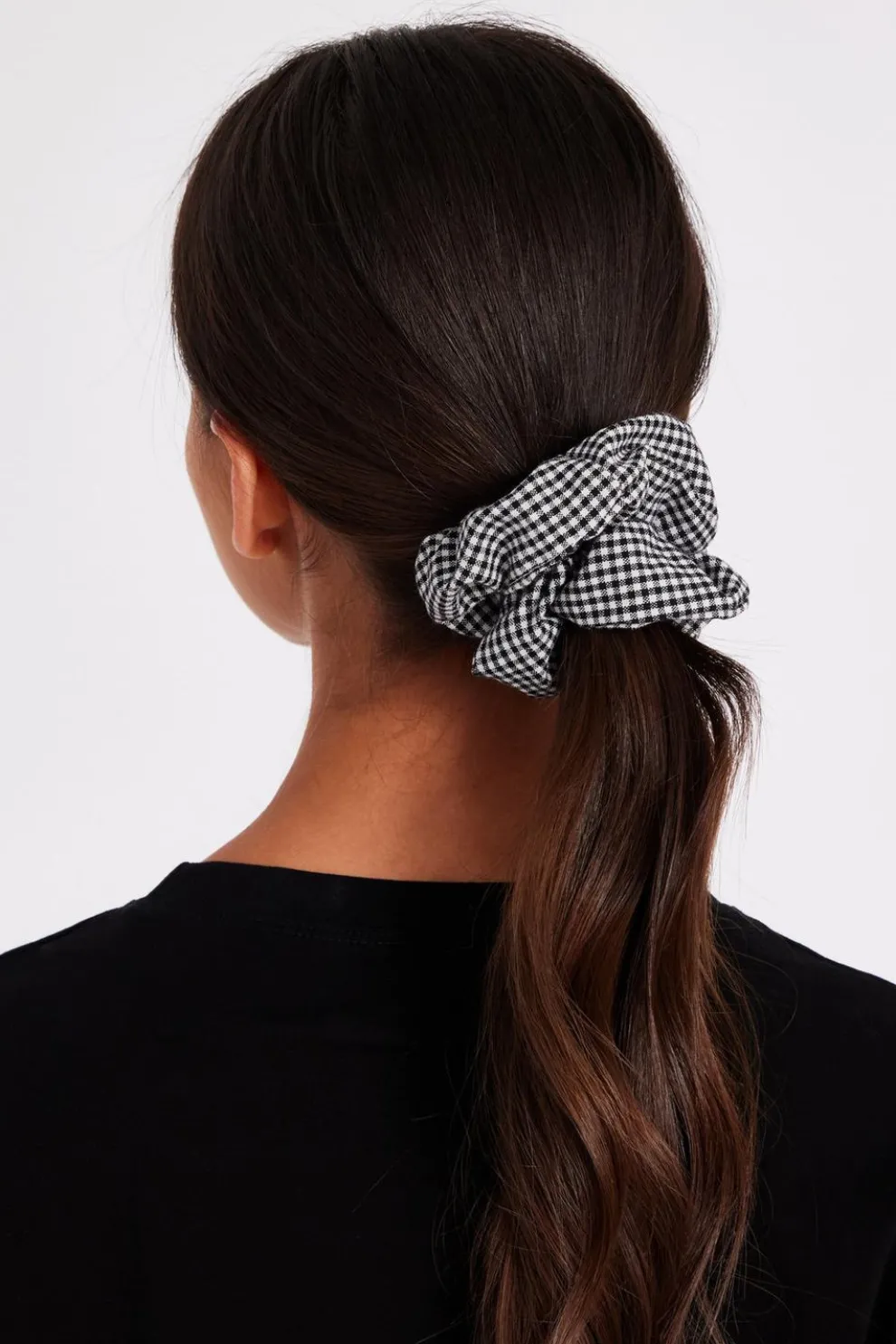 Gingham Scrunchie Set