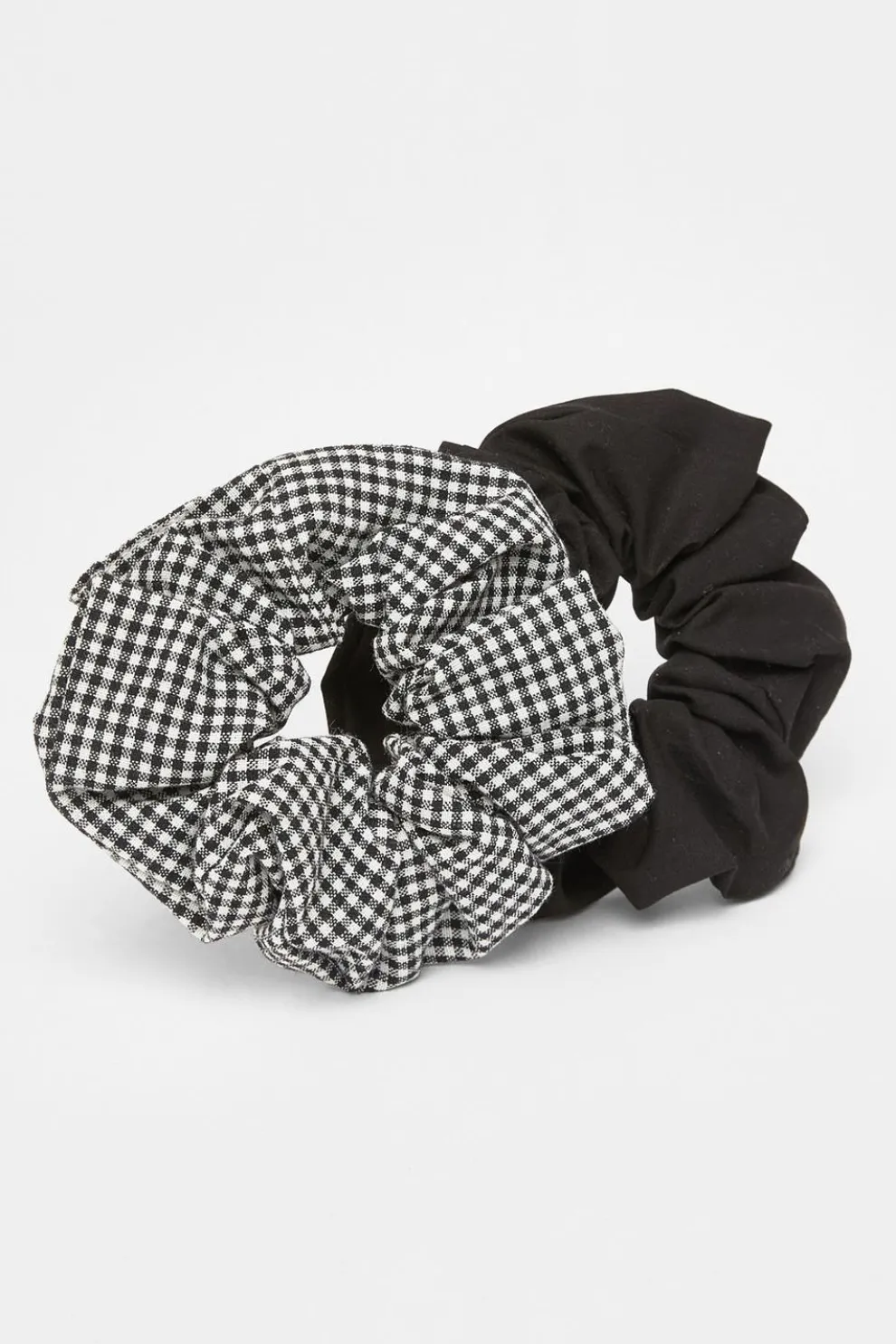 Gingham Scrunchie Set