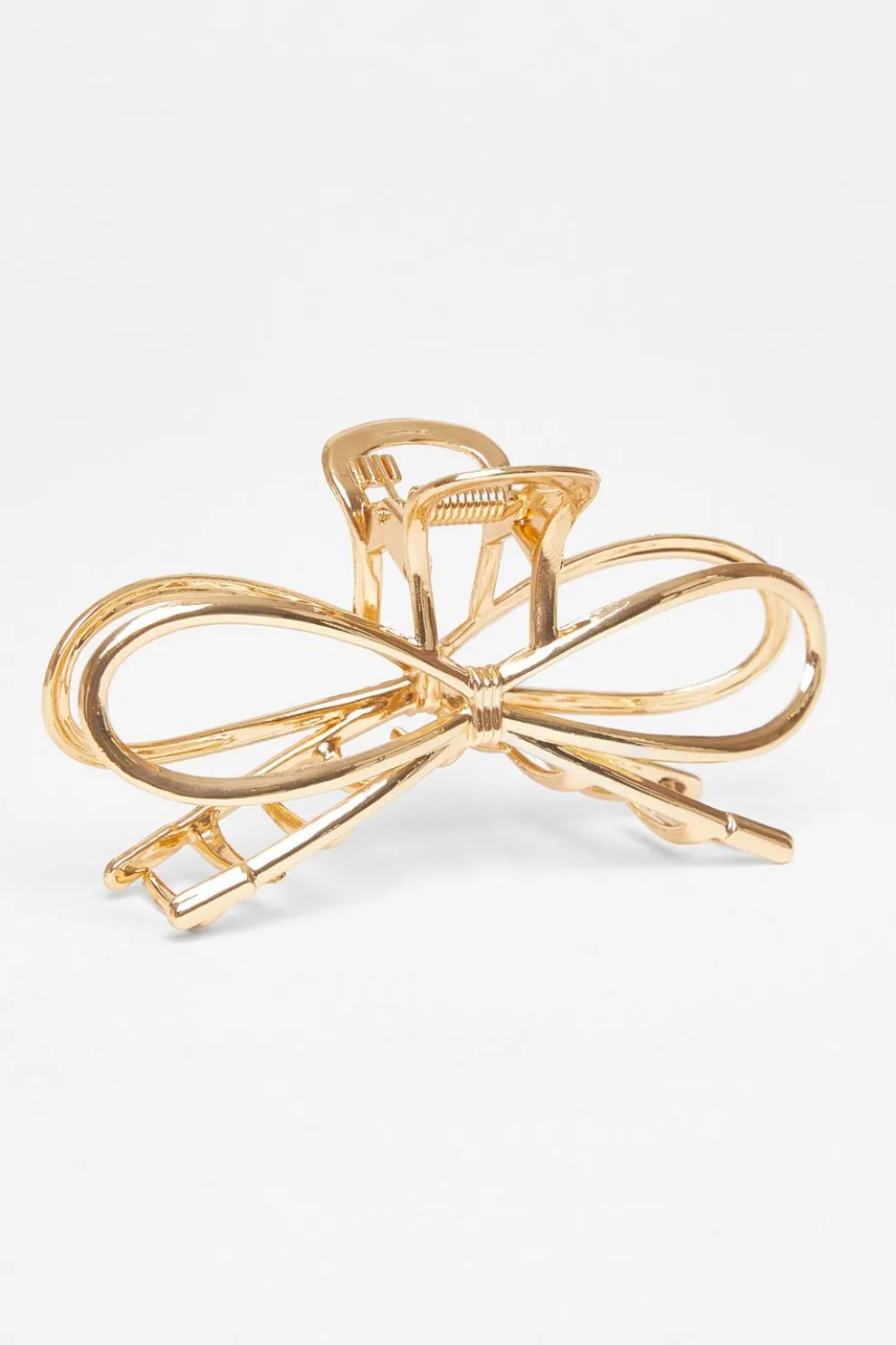 Gold Bow Hair Claw
