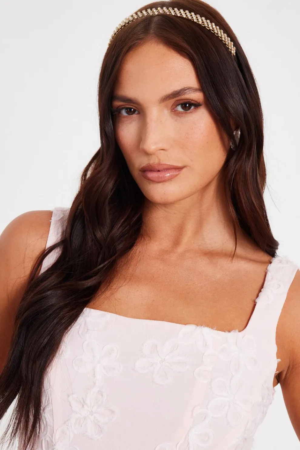 Gold Diamante Headband