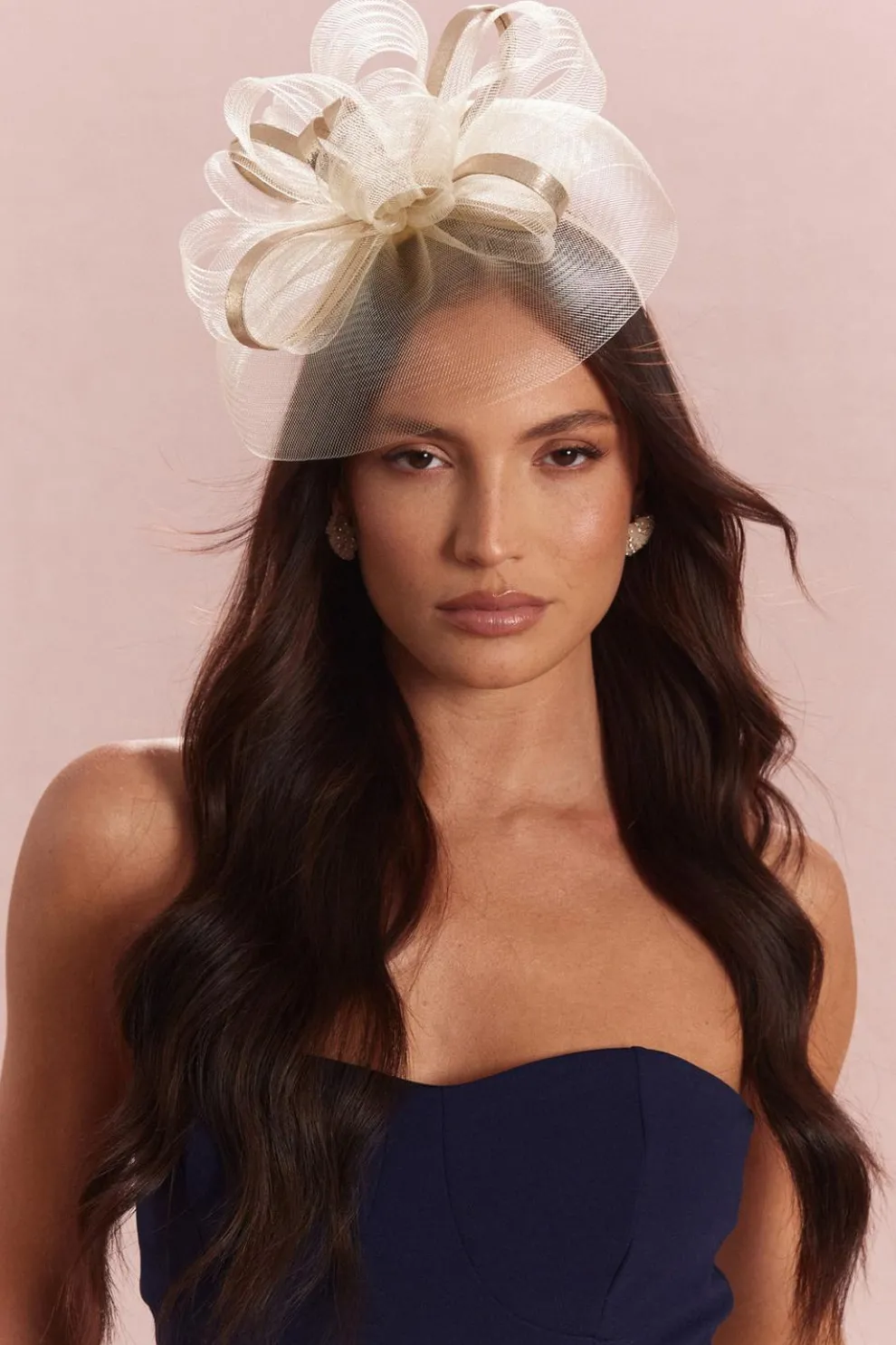 Gold Shimmer Loop Fascinator