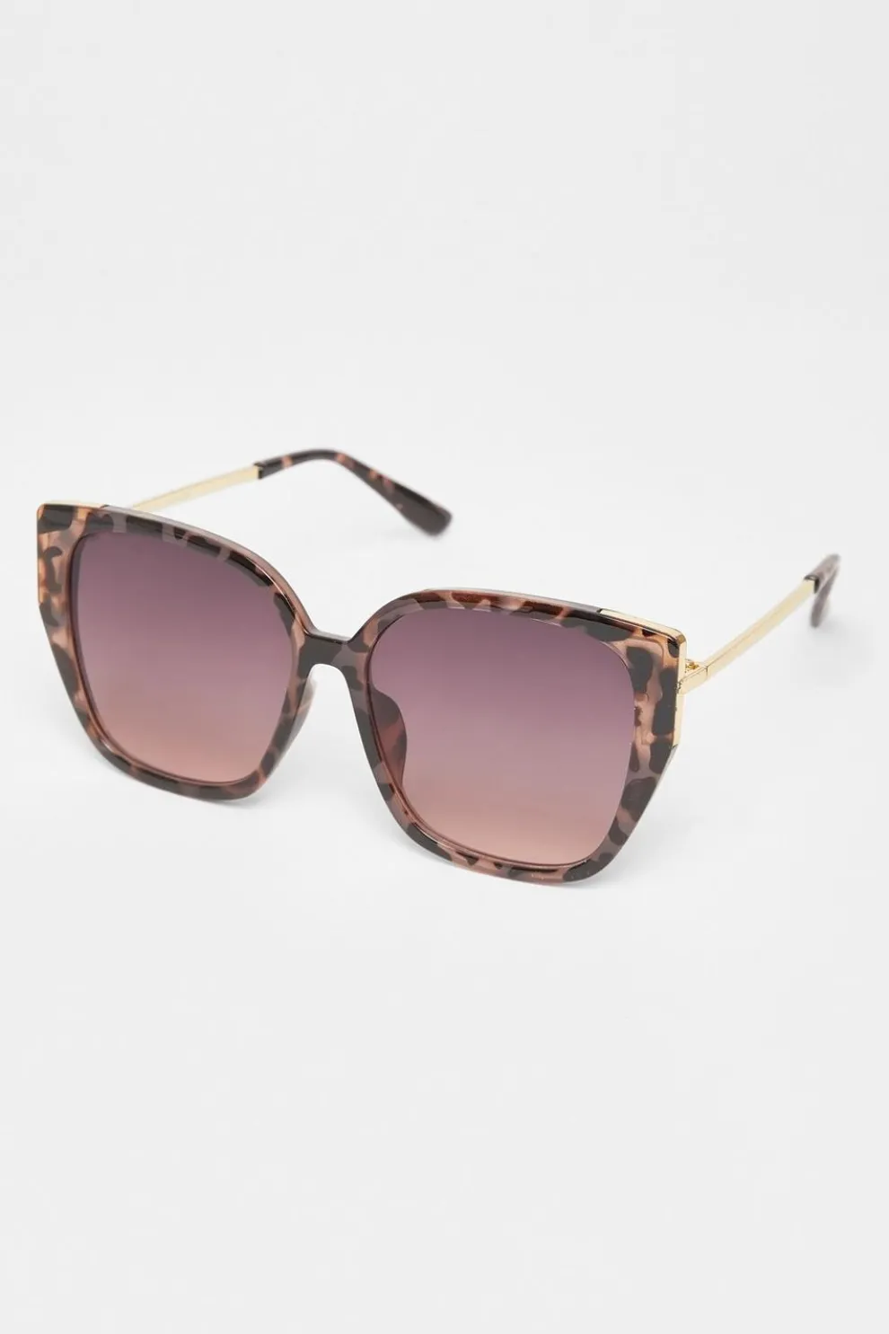 Grey Tortoiseshell Cat Eye Sunglasses