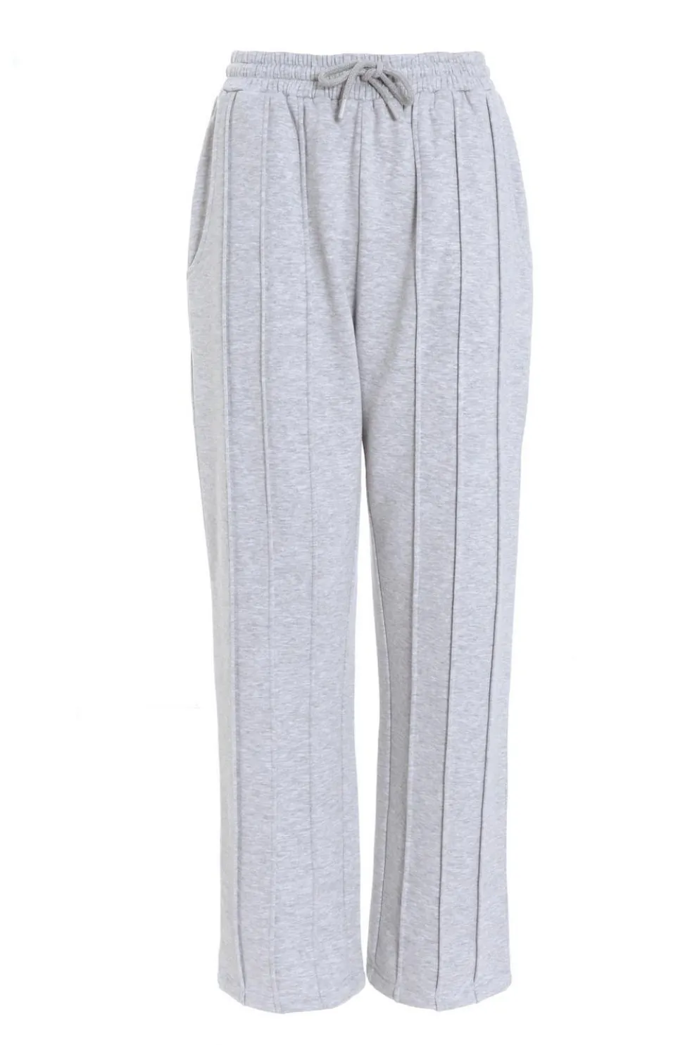 Grey Wide leg Joggers