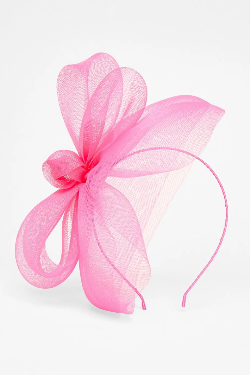 Hot Pink Large Bow Headband Fascinator