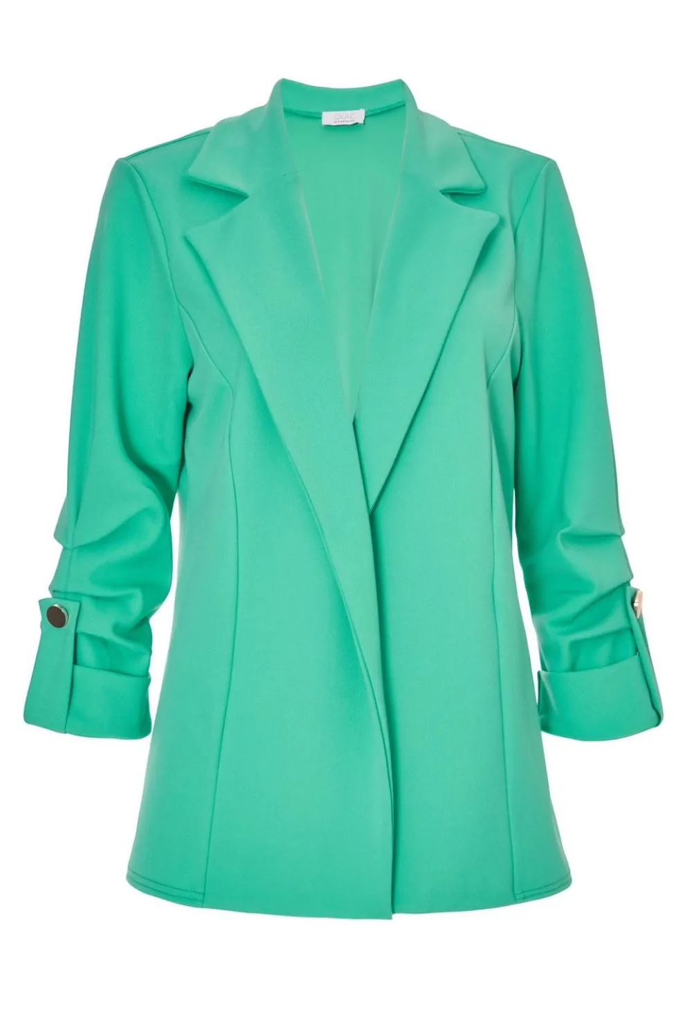 Jade Ruched Sleeve Blazer