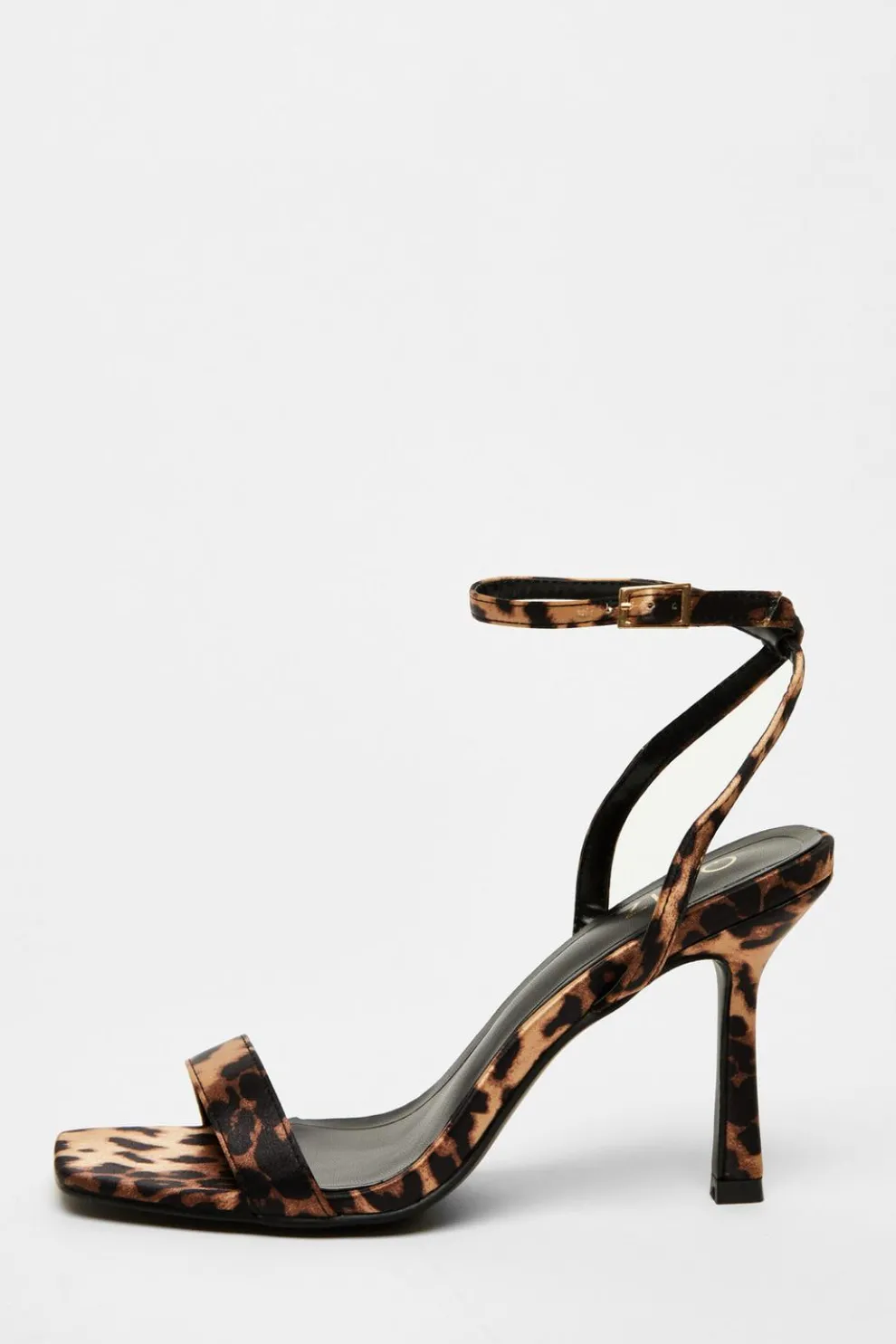 Leopard Print Barely There Heels