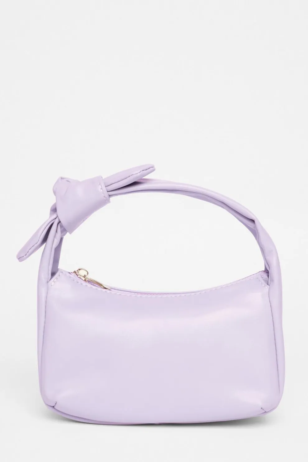 Lilac Knot Mini Top Handle Bag