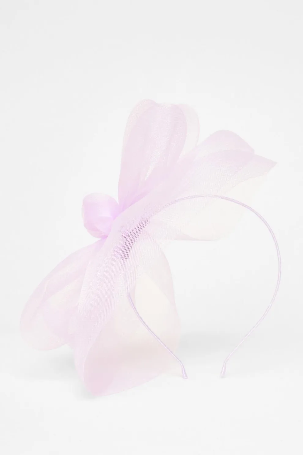 Lilac Large Bow Headband Fascinator