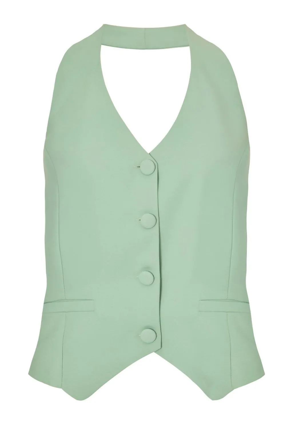 Mint Tailored Waistcoat