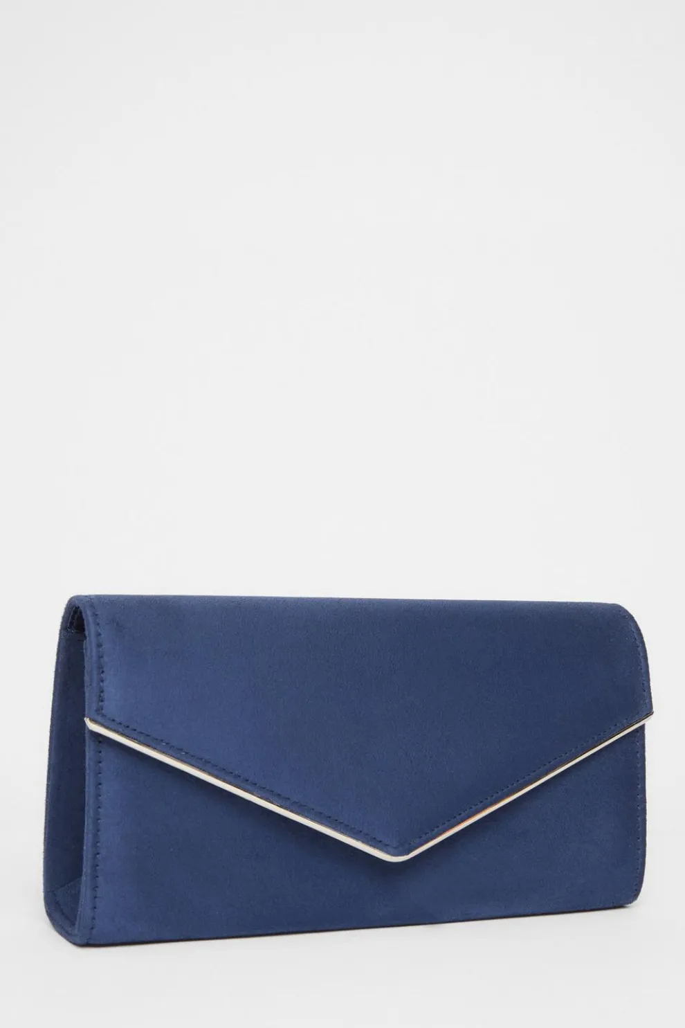 Navy Thin Clutch Bag