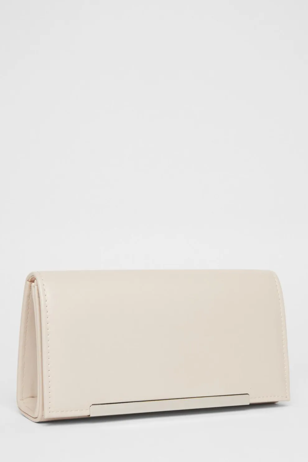 Nude Long Clutch Bag