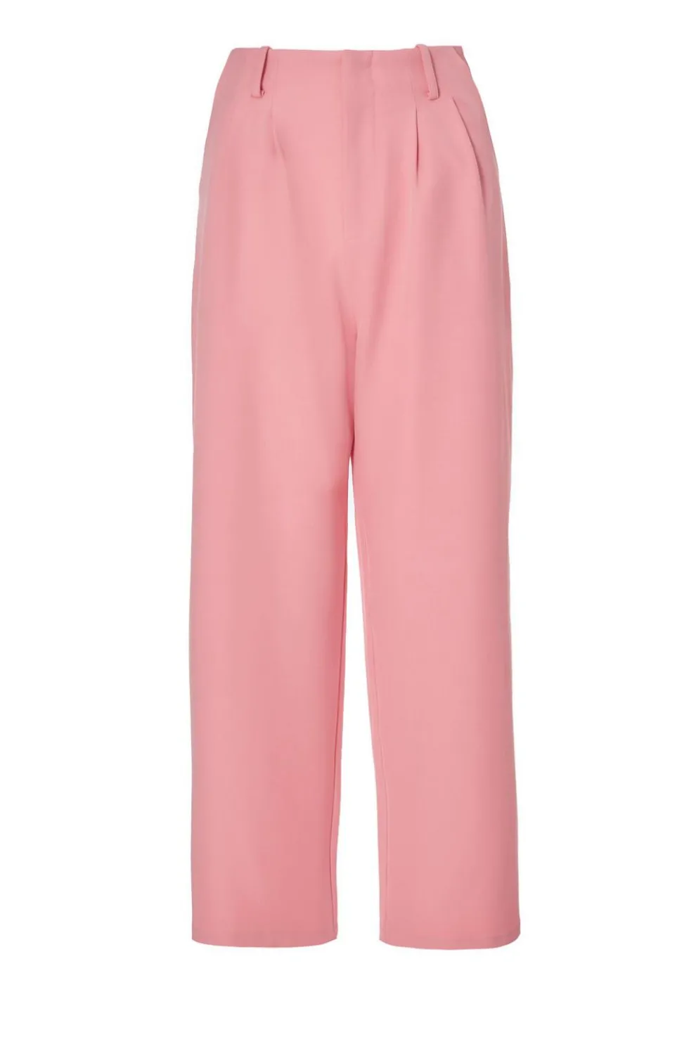 Petite Coral Wide Leg Tailored Trousers