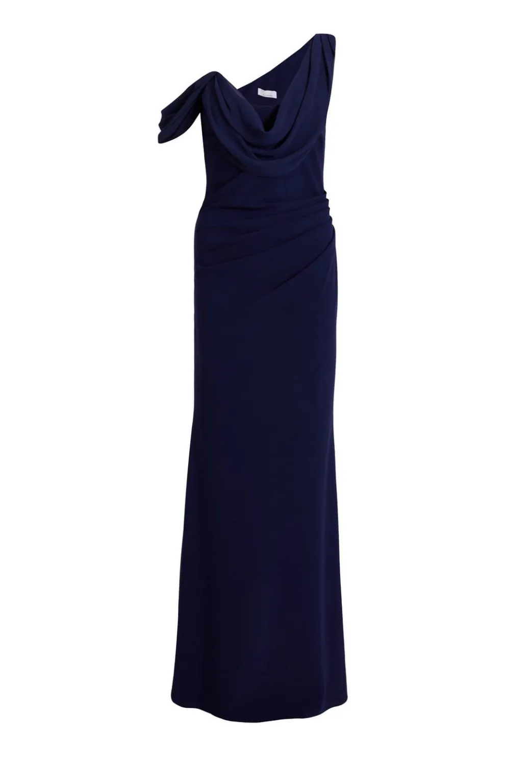 Petite Navy Drop Sleeve Maxi Dress