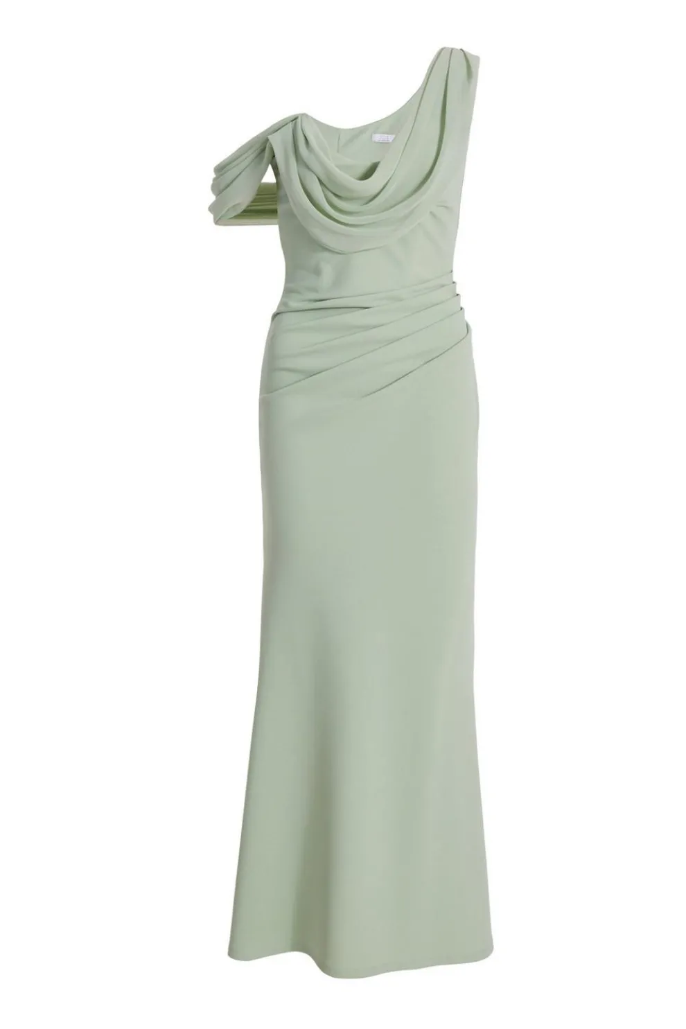 Petite Sage Drop Sleeve Maxi Dress