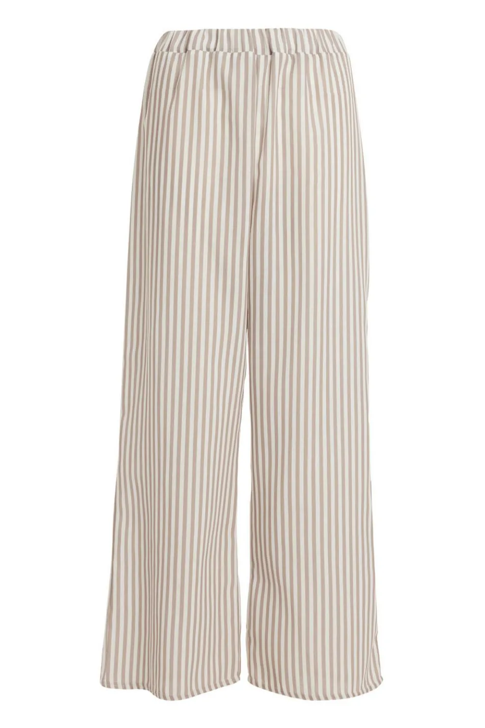 Petite Stone Striped Wide Leg Trousers