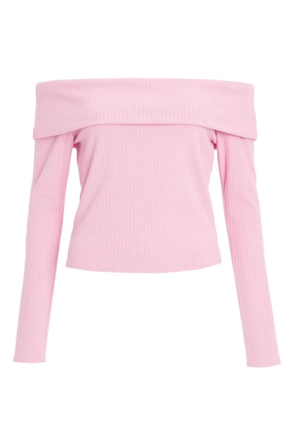 Pink Bardot Top