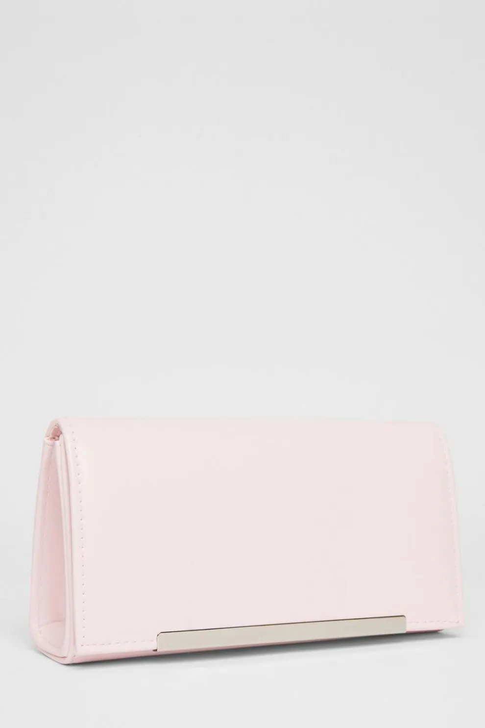 Pink Long Clutch Bag