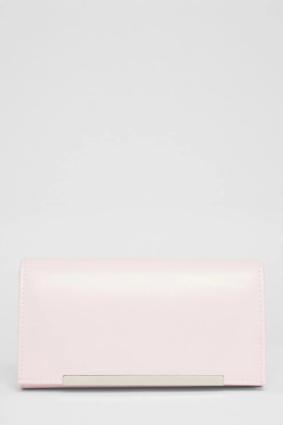 Pink Long Clutch Bag