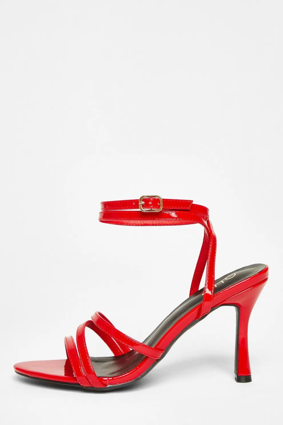 Red Strappy Heels