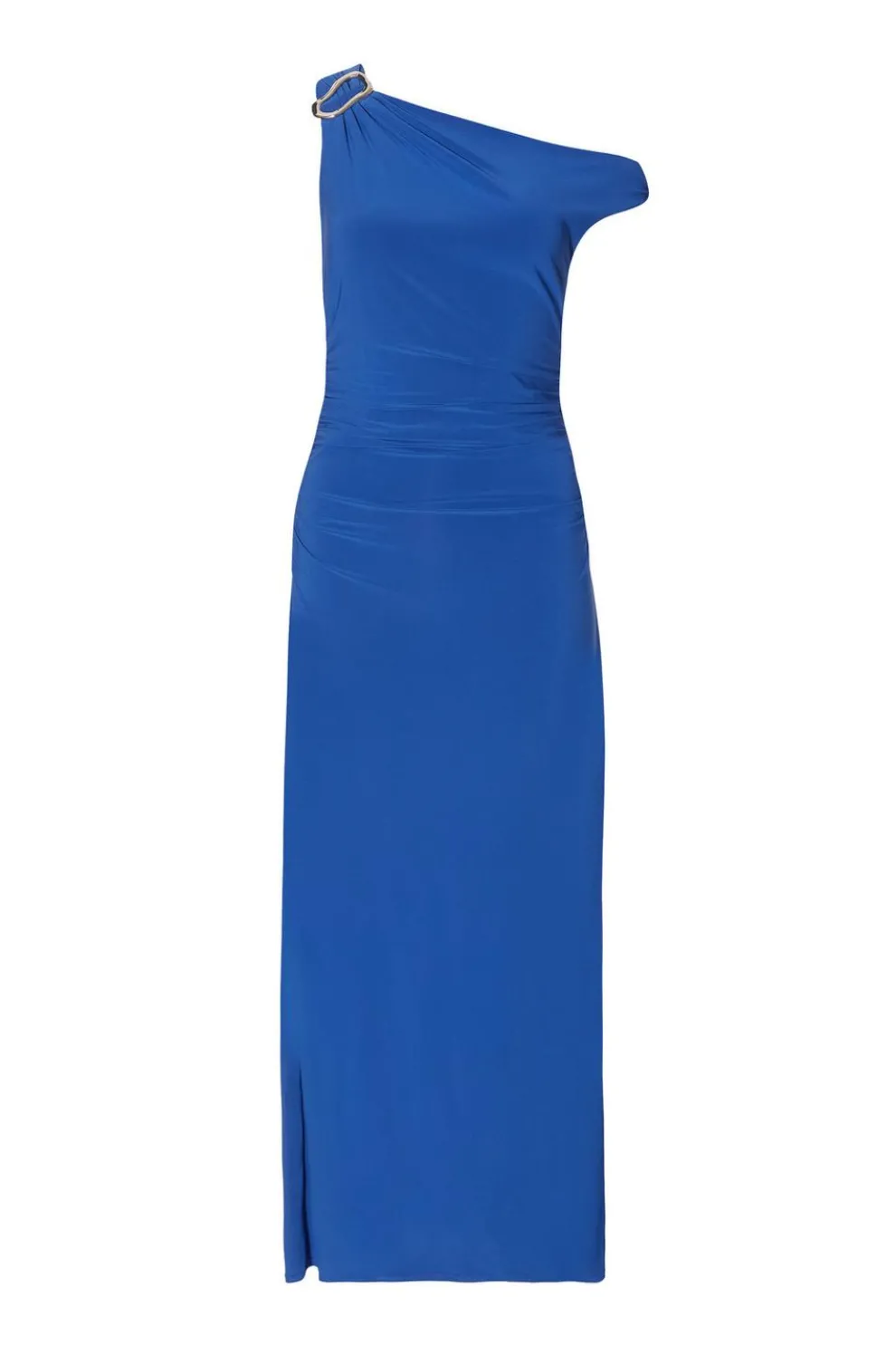Royal Blue Asymmetric Midaxi Dress