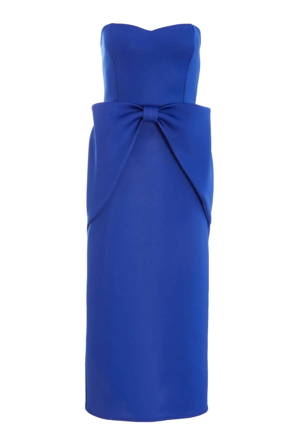 Royal Blue Bandeau Midaxi Dress