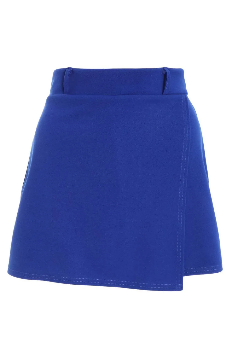 Royal Blue Wrap Skort