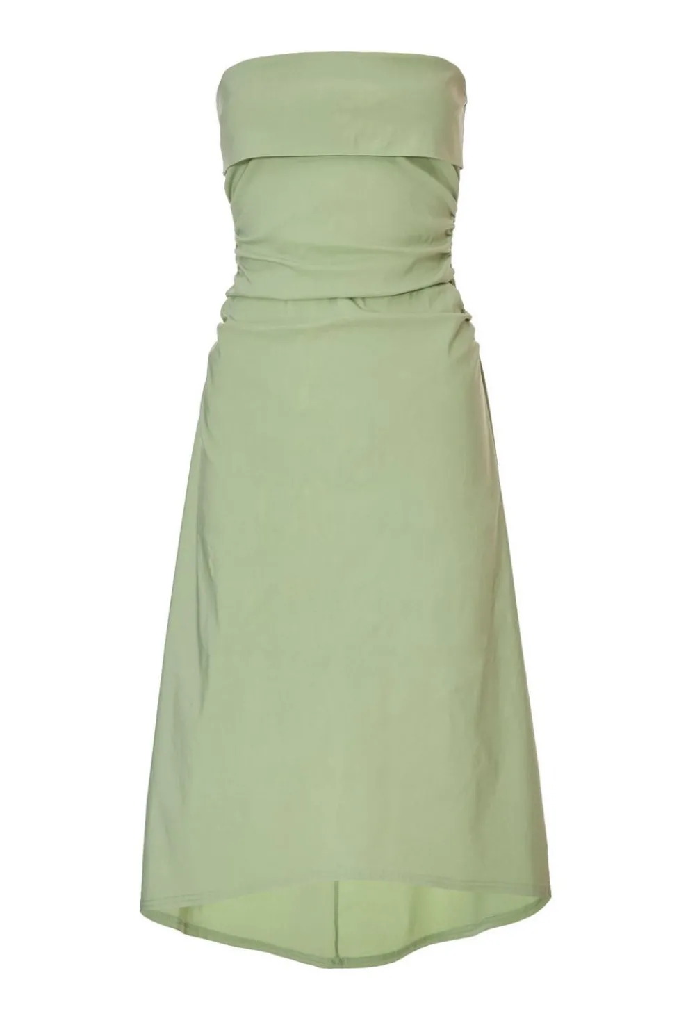 Sage Bandeau Midi Dress