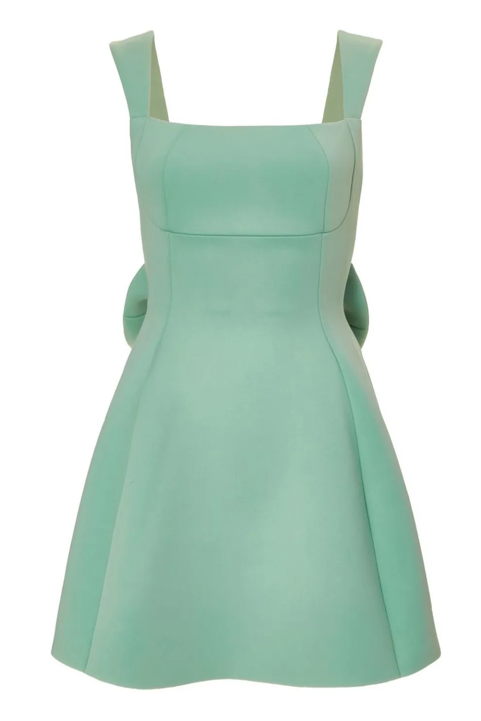 Sage Bow Skater Dress