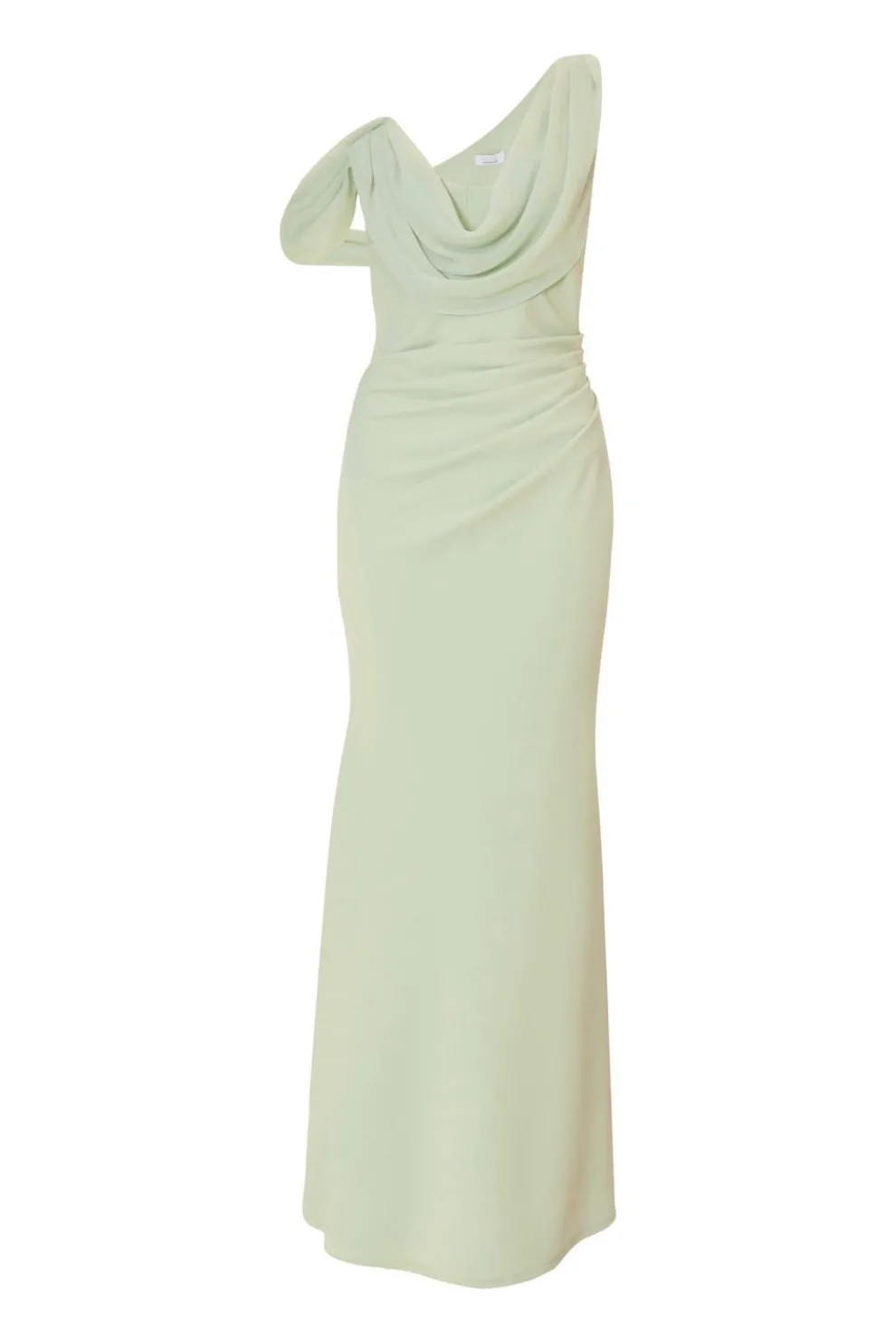 Sage Drop Sleeve Maxi Dress
