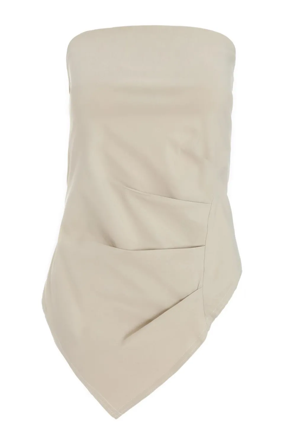 Stone Bandeau Asymmetric Top