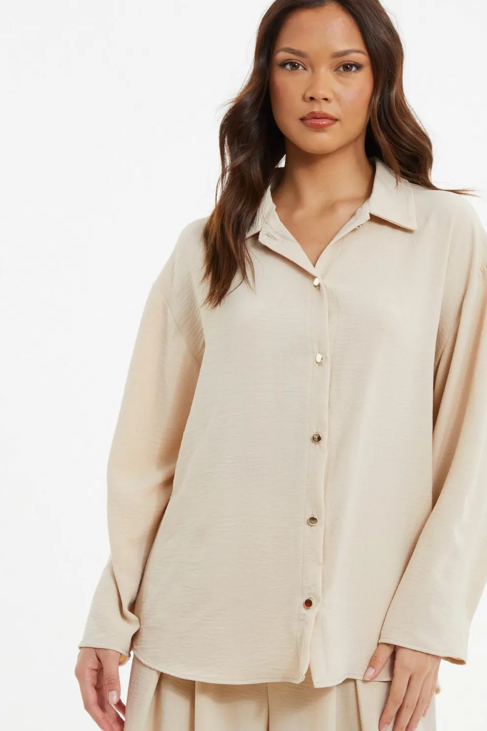 Stone Button Down Shirt