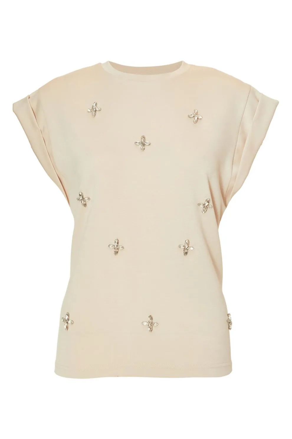 Stone Gem Detail Top