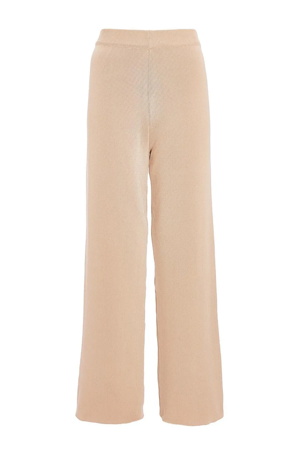 Stone Knit Wide Leg Trousers