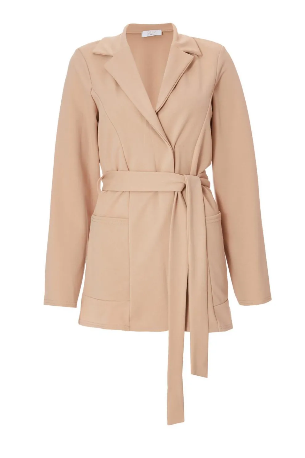 Stone Tie Waist Blazer